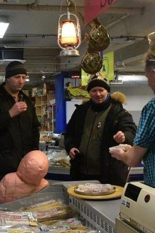 Authentic Reykjavik Food Tour with Flea Market Delights - Short walk, then a 30-minute guided tasting stretch