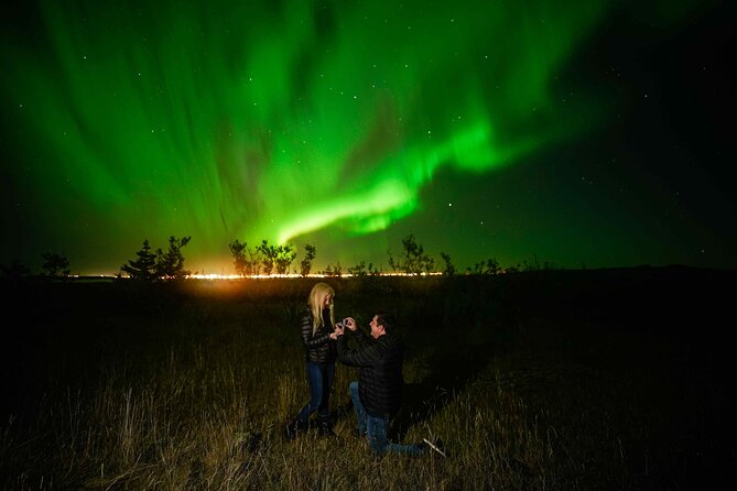 Award Winning Private Northern Lights Tour with All Inclusive - Southern Region stop, leaving Reykjavik lights behind