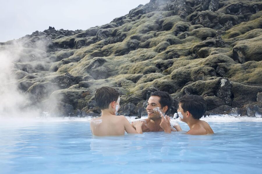Blue Lagoon: Admission Package with Drink, Towel, and Mask - Swim-up bar drink: the included non-alcoholic pick