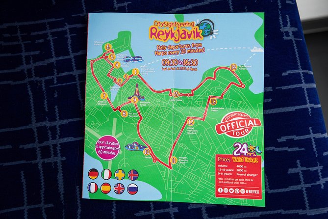 City Sightseeing Reykjavik Hop-On Hop-Off Bus Tour: 24 or 48-Hour - Stop by stop: what each part of the route is good for