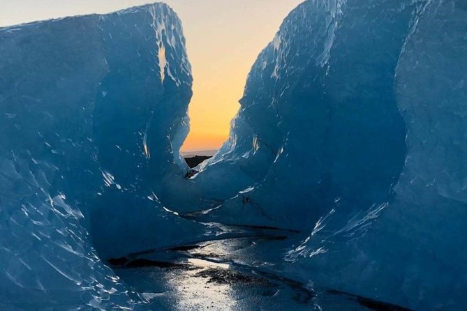 Crystal Blue Ice Cave Adventure - The ice cave walkthrough: gear, crampons, and guide-led timing