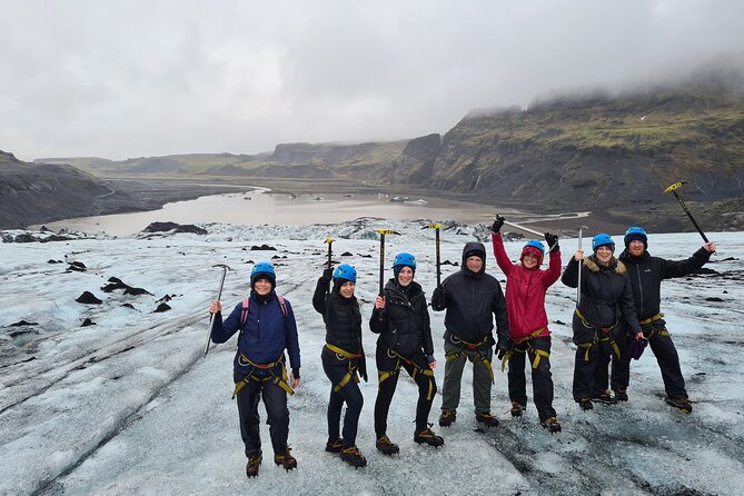 From Reykjavik: Glacier Hike, South Coast and Waterfalls Day Trip - Skógafoss waterfall: stairs, spray, and the treasure-chest legend