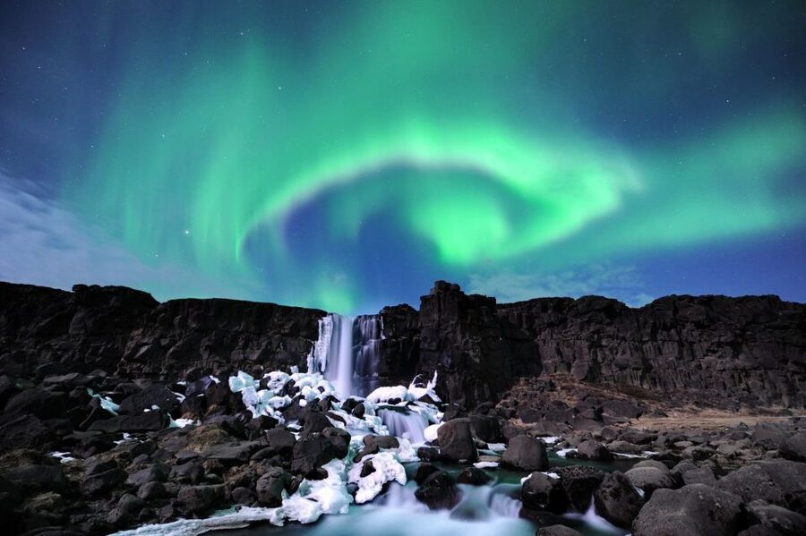 From Reykjavik: Golden Circle and Northern Lights Combo - Gullfoss: The 32-Meter Crevice and Why It Hits Hard