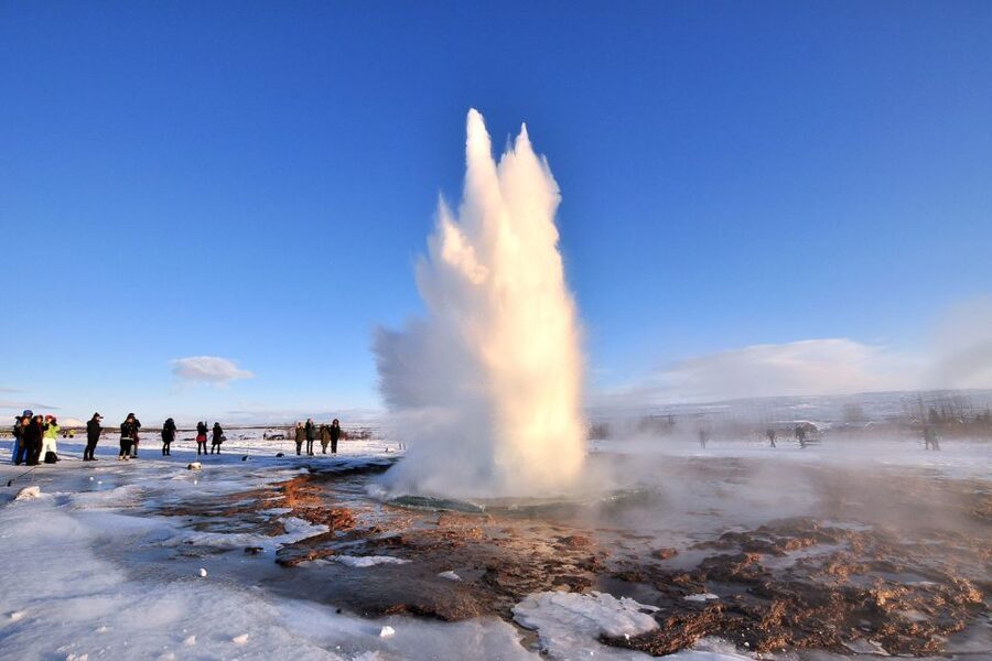 From Reykjavik: Golden Circle and Northern Lights Tour - Gullfoss Waterfall: Glacial Thunder in a Canyon