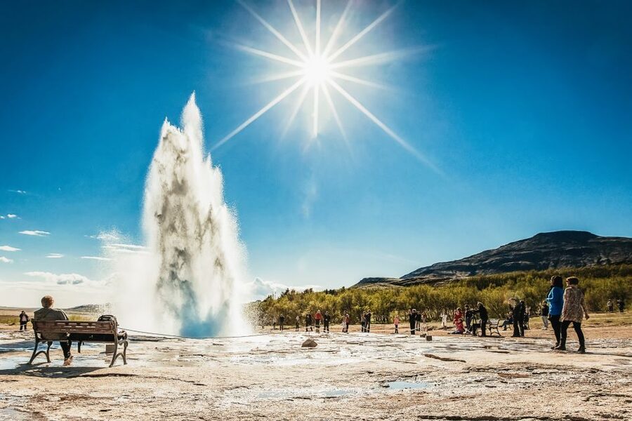 From Reykjavik: Golden Circle, Kerid, & Secret Lagoon Tour - Geysir and Strokkur: repeated eruptions beat one lucky moment