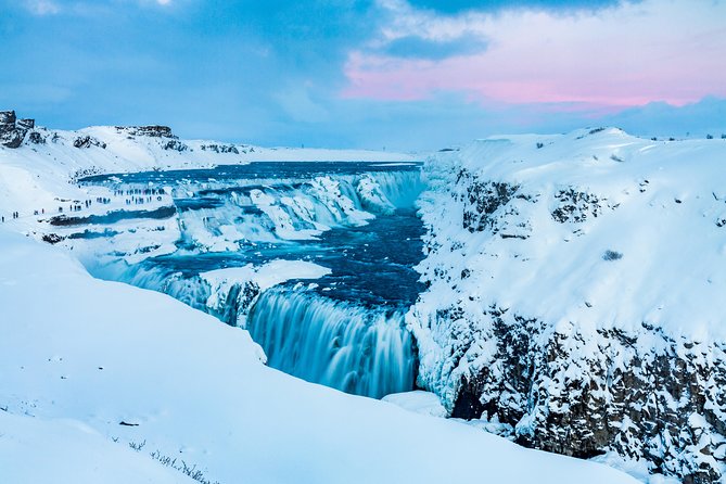 Golden Circle and Glacier Snowmobile Experience from Reykjavik - Gullfoss Waterfall Walk: Big Power in a Short Window