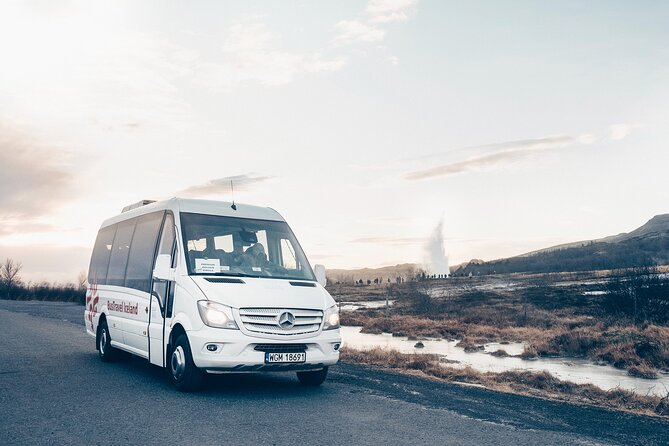 Golden Circle and Kerid Minibus Tour with Blue Lagoon Transfers - Gullfoss Waterfall: Two Steps, One Big Photo Day
