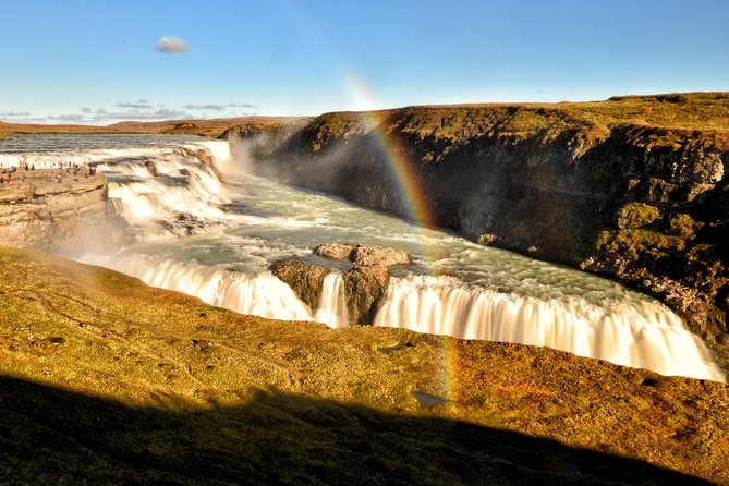 Golden Circle & Secret Lagoon Small-Group Tour from Reykjavik - Gullfoss Waterfall: A 32-Meter Plunge and Walkable Power