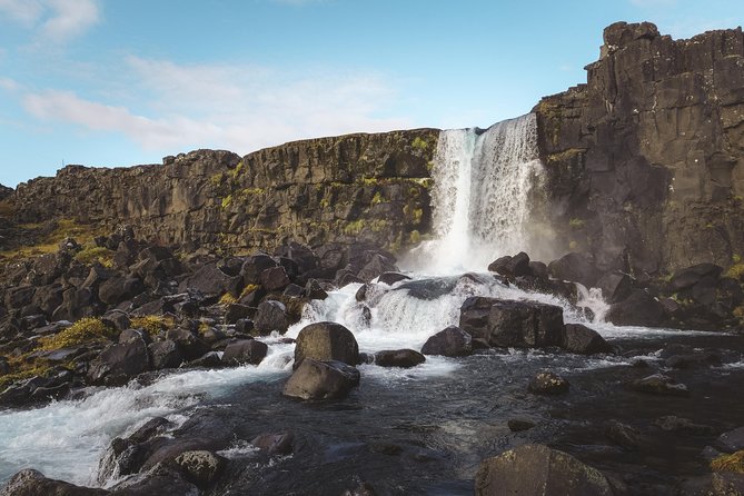 Golden Circle Tales, Tomato Farm & Kerid – Small Group from RVK - Stop 2: Oxararfoss Waterfall, Small but Beloved