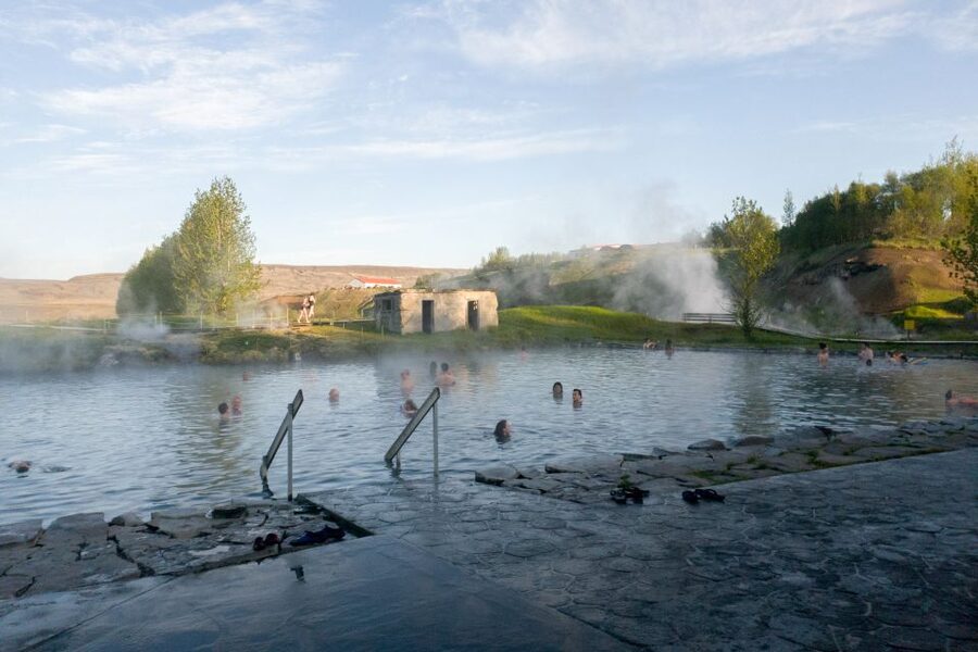Iceland Secret Lagoon Admission Ticket - Gamla Laugin, but with a less crowded mood