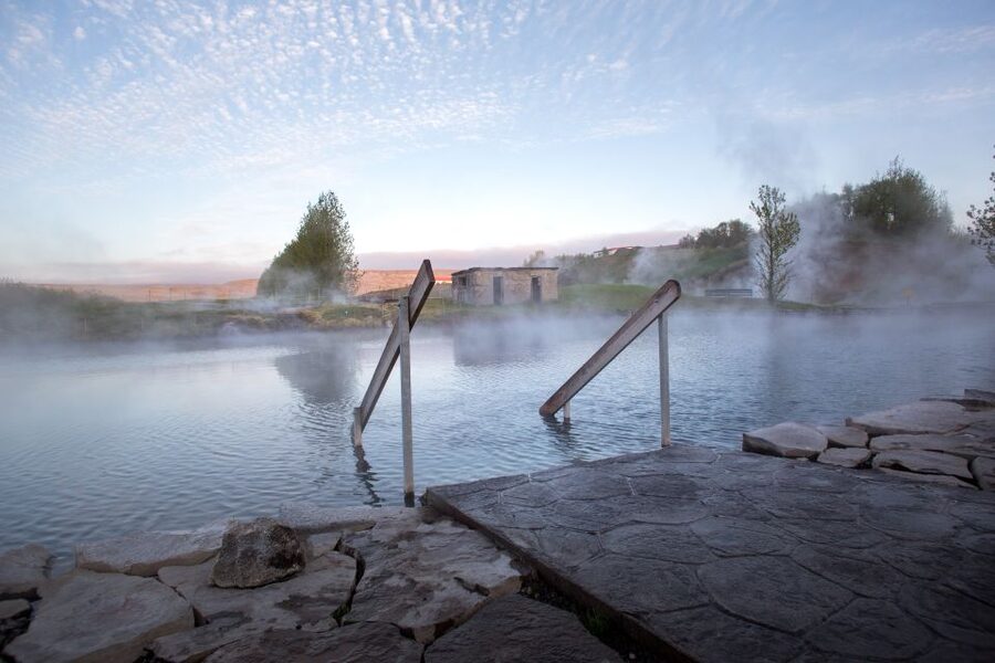 Iceland Secret Lagoon Admission Ticket - Food, drinks, and the social side of the steam