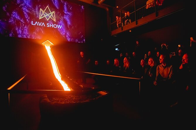 Lava Show Reykjavik Admission Ticket - Optional Premium Upgrade - Premium upgrade for 13+: lounge, balcony view, and backstage access