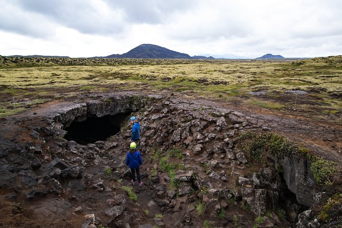 Lava Tunnel Caving with Transfer | Small Group - The walk to the entrance and what the cave route feels like
