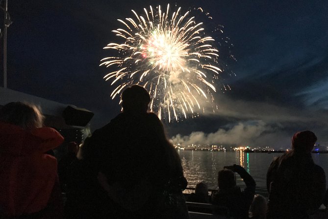 New Year's Eve Fireworks Cruise in Reykjavik - Midnight champagne toast: the moment everyone remembers