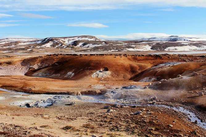 Reykjanes Geopark Small-Group Tour with Airport Transfer - Grænavatn: teal crater water and the sulfur story