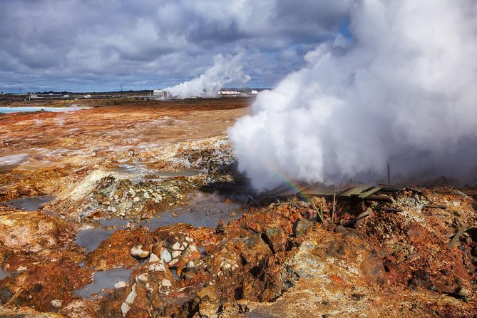 Reykjanes peninsula - Gunnuhver Hot Springs: steam, sulfur, and ghost-named heat