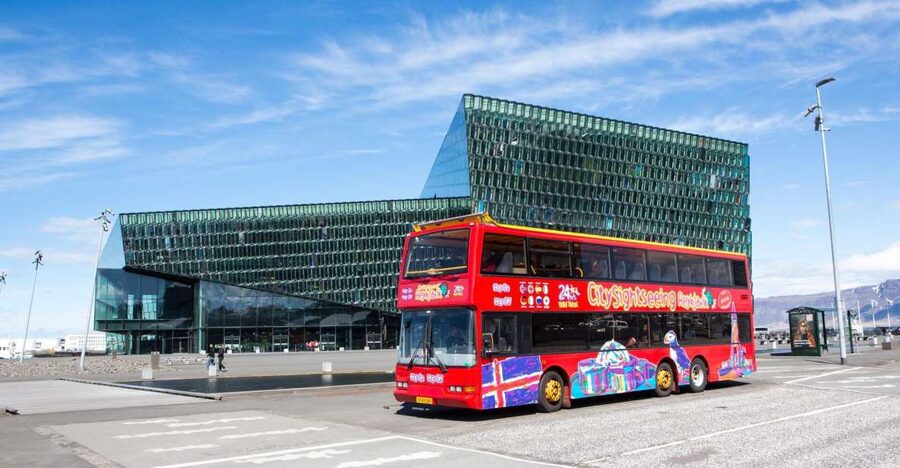 Reykjavik: City Sightseeing Hop-On Hop-Off Bus Tour - Boarding with vouchers: Harpa vs Old Harbour start points