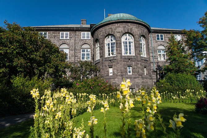 Reykjavik City Walking Tour - City Hall, Parliament area, and the big geology lesson