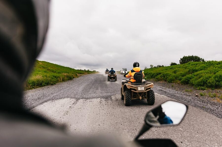Reykjavik: Countryside Guided ATV Tour with Transfers - The rugged mountain trail to the hills above Reykjavik