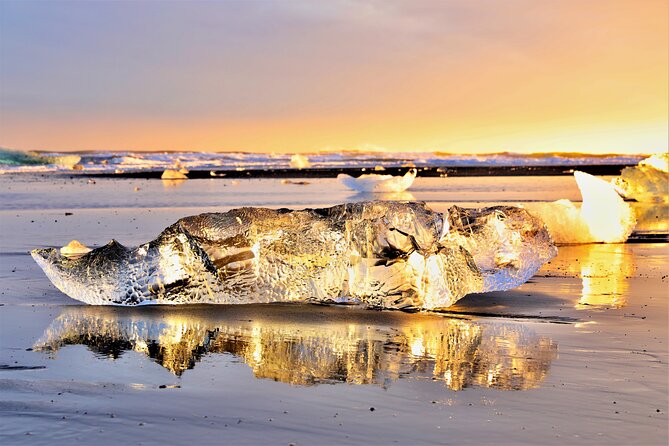 Reykjavik: Glacier Lagoon, Diamond Beach & South Coast Day Tour - Key highlights you will feel fast