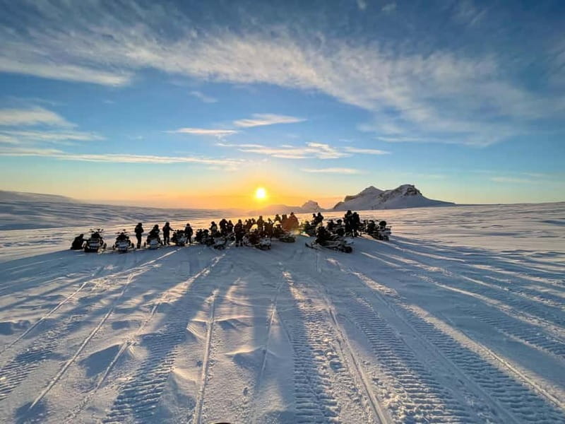 Reykjavík: Glacier Snowmobile and Hot Springs with Pickup - Key points to know before you book