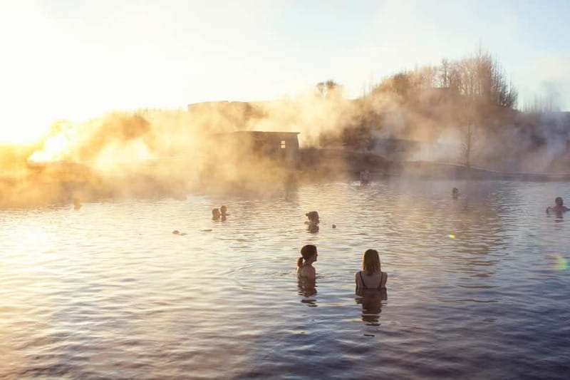 Reykjavík: Glacier Snowmobile and Hot Springs with Pickup - The Geysir Hot Spring drive-by, plus a fast reality check