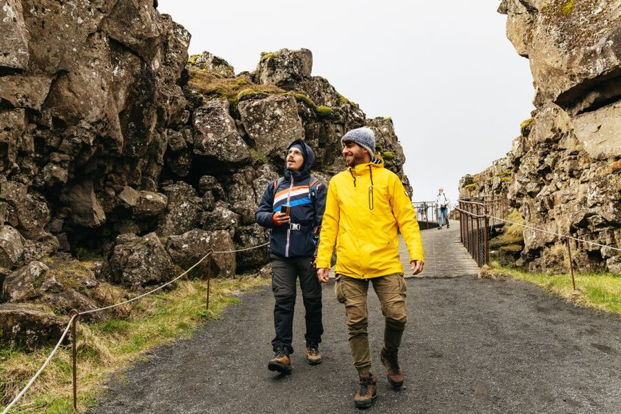 Reykjavik: Golden Circle, Crater & Blue Lagoon Minibus Tour - Key highlights at a glance