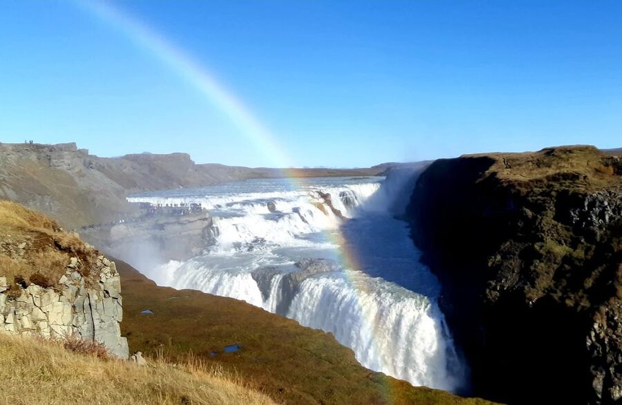 Reykjavik: Golden Circle, Kerid Crater and Sky Lagoon Tour - Sky Lagoon infinity pool and the seven-step ritual