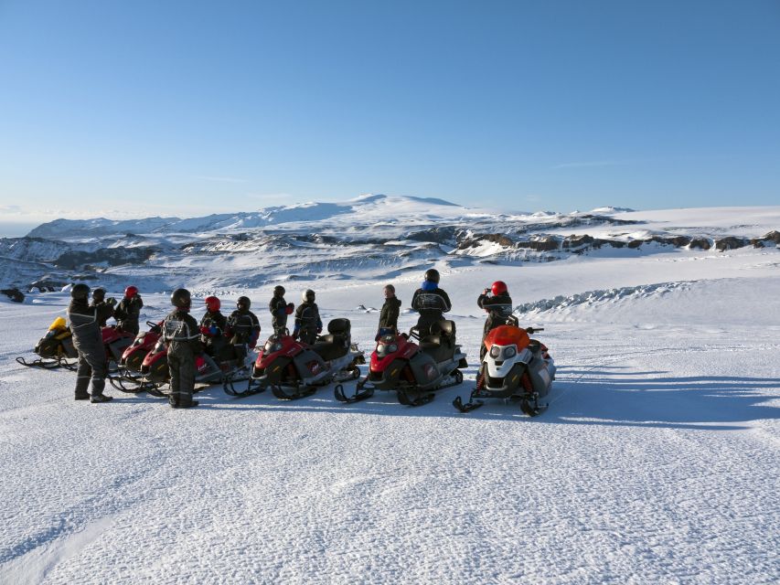 Reykjavik: Iceland South Coast & Glacier Snowmobile Tour - Snowmobile timing, views, and the weather-driven reality of Iceland
