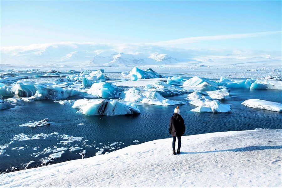 Reykjavik: Jokulsarlon Glacier Lagoon Full-Day Guided Trip - Diamond Beach: Black Sand Meets Floating Ice