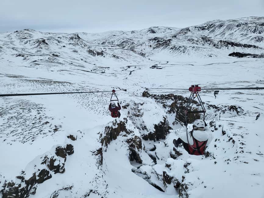 Reykjavik: Mega Zipline Adventure - Dual Lines for Two: How Sharing the Ride Changes the Experience