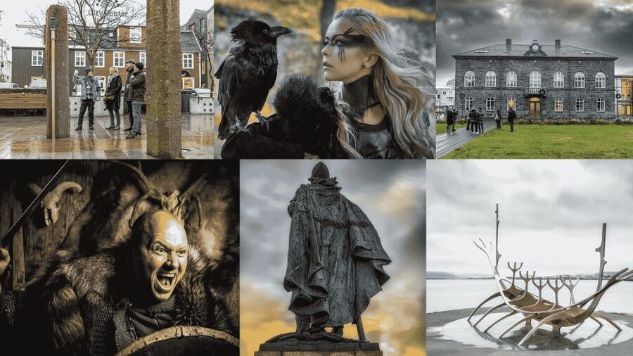 Reykjavik: Private Icelandic Viking Age Walking Tour - Viking statues and city center walking, how to make the streets meaningful