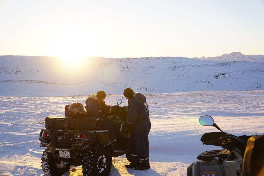 Reykjavik Quad Bike Twin Peaks Tour - Lake Hafravatn Gravel Start and Confidence Building on Dirt Trails