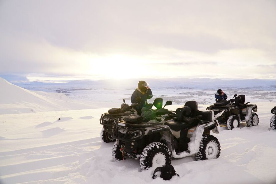 Reykjavik Quad Bike Twin Peaks Tour - Climbing to Reykjavik Peak Mountain for the Million-Dollar City View