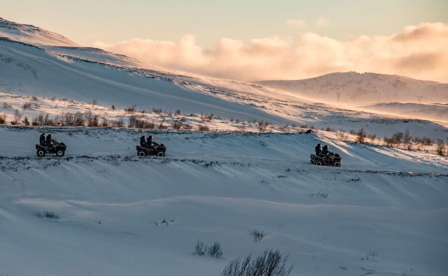 Reykjavik Quad Bike Twin Peaks Tour - Pickup, Van Ride, and the 30-Minute Safety Briefing