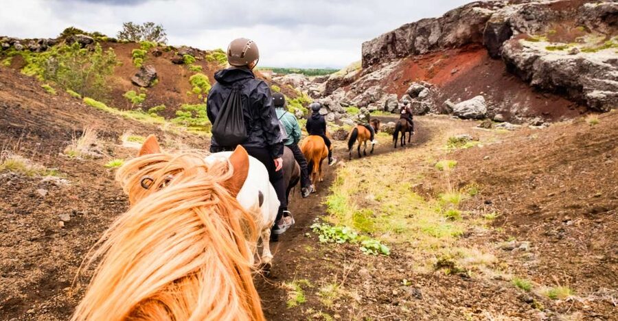 Reykjavik: Red Lava Horse Riding Tour - How Getting to Sólhestar Works From Downtown Reykjavik