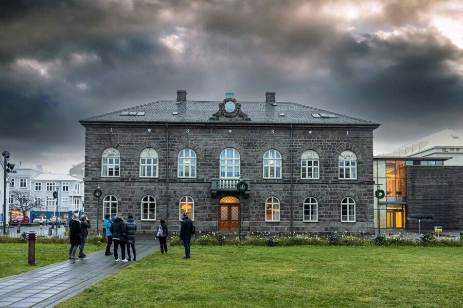 Reykjavik: Sightseeing Walking Tour with a Viking - Harpa Concert Hall, Architecture You Can Read on Foot