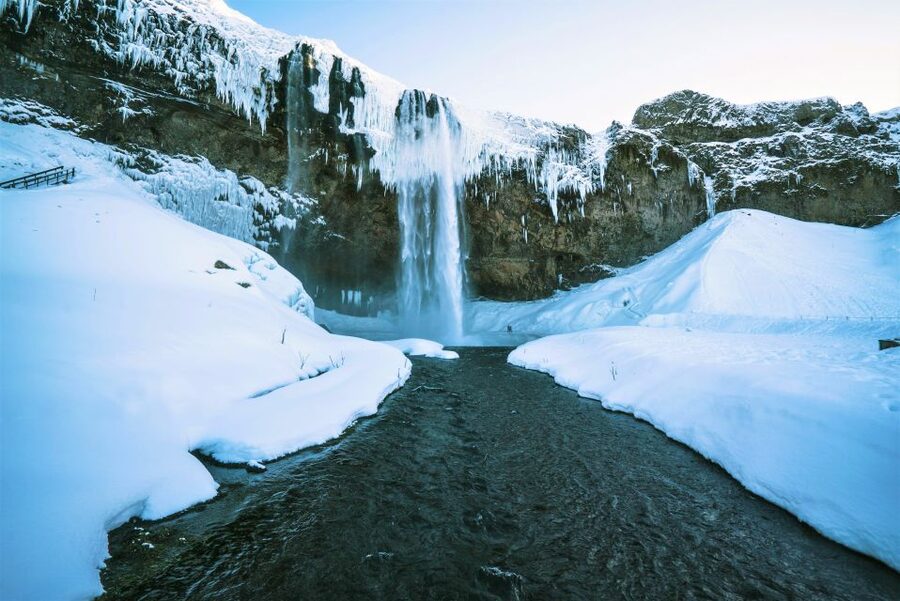 Reykjavík: South Coast Waterfalls, Black Sand & Glacier Tour - Hvolsvöllur Break, Then Straight Into Waterfall Territory