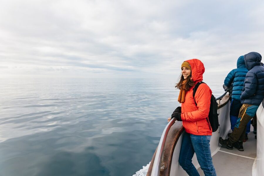 Reykjavík: Whale Watching Cruise on the Amelia Rose Yacht - Amelia Rose comfort: warm blankets, cozy bar, and space that matters