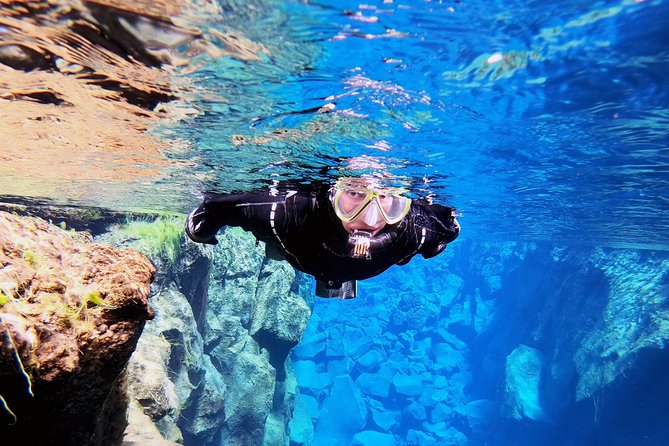 Silfra Drysuit Snorkeling with Free Photos - Meet on Location - Silfra and Thingvellir: the tectonic plates part you actually feel
