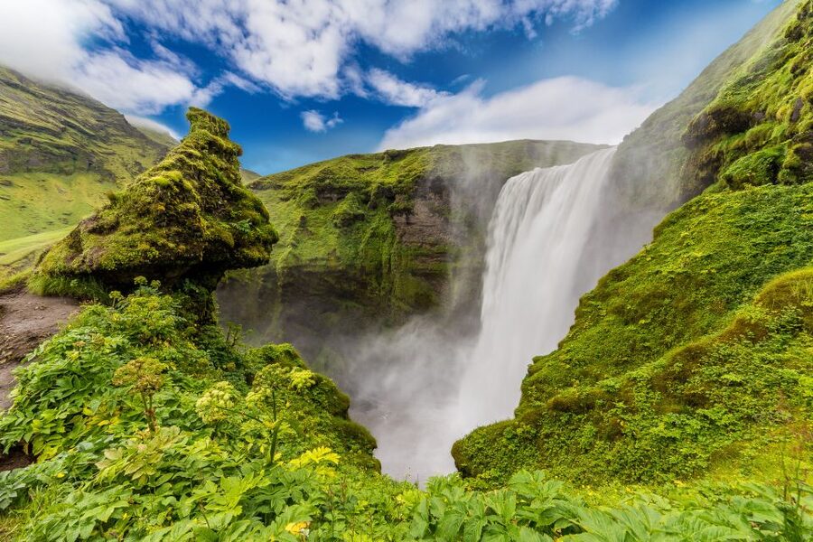 South Coast Classic: Full-Day Tour from Reykjavik - Skógafoss: The Stair Walk That Turns Water Into a Viewpoint