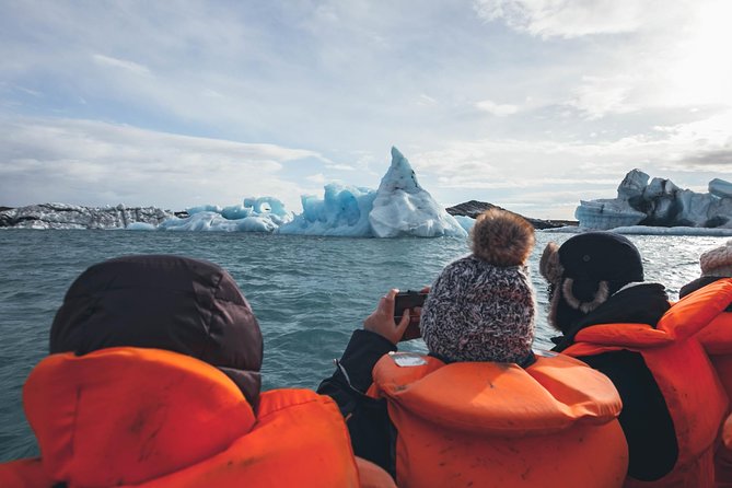 South Coast, Diamond Beach and Glacier Lagoon Day Tour - Diamond Beach: The Black Sand Meets Glittering Ice