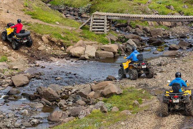 Twin Peaks ATV Iceland Adventure from Reykjavik - Second Peak and Lava Fields Terrain: Cold, Steep, and Photo Worthy